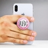 Custom Phone Grip – Lace on Pink
