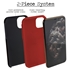 Custom Soccer Jersey Hybrid Case for iPhone 11 - (Black Case, Full Color Jersey)
