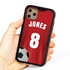 Custom Soccer Jersey Hybrid Case for iPhone 11 Pro Max - (Black Case, Full Color Jersey)
