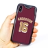 Personalized Basketball Jersey Case for iPhone X / XS - Hybrid (Black Case)
