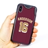 Personalized Basketball Jersey Case for iPhone X / XS - Hybrid (Black Case)
