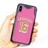 Personalized Basketball Jersey Case for iPhone XR - Hybrid (Black Case)
