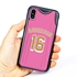 Personalized Basketball Jersey Case for iPhone XR - Hybrid (Black Case)
