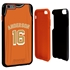 Personalized Basketball Jersey Case for iPhone 6 Plus / 6s Plus - Hybrid (Black Case)
