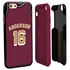 Personalized Basketball Jersey Case for iPhone 6 / 6s - Hybrid (Black Case)
