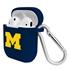 Michigan Wolverines Silicone Skin for Apple AirPods Charging Case with Carabiner
