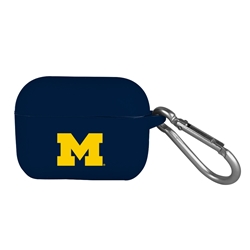 
Michigan Wolverines Silicone Skin for Apple AirPods Pro Charging Case with Carabiner