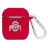 Ohio State Buckeyes Silicone Skin for Apple AirPods Charging Case with Carabiner
