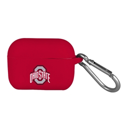 
Ohio State Buckeyes Silicone Skin for Apple AirPods Pro Charging Case with Carabiner