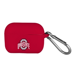 
Ohio State Buckeyes Silicone Skin for Apple AirPods Pro Charging Case with Carabiner