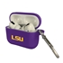 LSU Tigers Silicone Skin for Apple AirPods Pro Charging Case with Carabiner
