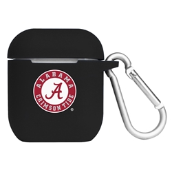 
Alabama Crimson Tide Silicone Skin for Apple AirPods Charging Case with Carabiner