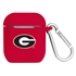 Georgia Bulldogs Silicone Skin for Apple AirPods Charging Case with Carabiner
