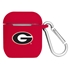 Georgia Bulldogs Silicone Skin for Apple AirPods Charging Case with Carabiner
