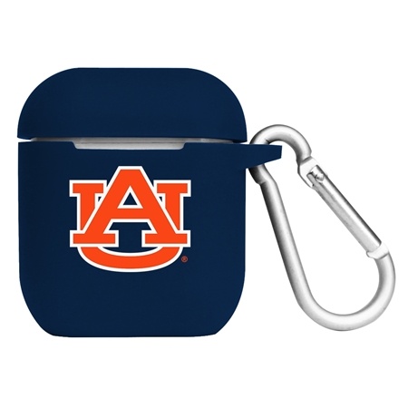 Auburn Tigers Silicone Skin for Apple AirPods Charging Case with Carabiner
