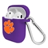 Clemson Tigers Silicone Skin for Apple AirPods Charging Case with Carabiner
