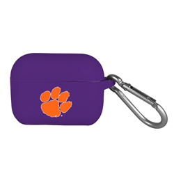 
Clemson Tigers Silicone Skin for Apple AirPods Pro Charging Case with Carabiner