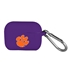 Clemson Tigers Silicone Skin for Apple AirPods Pro Charging Case with Carabiner
