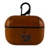 AudioSpice Collegiate Leather Cover for Apple AirPods Pro Case with Carabiner and Safety Cord - Kansas Jayhawks

