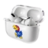 AudioSpice Collegiate Clear Cover for Apple AirPods Pro Case with Safety Cord - Kansas Jayhawks
