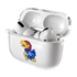 AudioSpice Collegiate Clear Cover for Apple AirPods Pro Case with Safety Cord - Kansas Jayhawks
