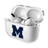 AudioSpice Collegiate Clear Cover for Apple AirPods Pro Case with Safety Cord - Michigan Wolverines
