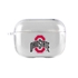 AudioSpice Collegiate Clear Cover for Apple AirPods Pro Case with Safety Cord - Ohio State Buckeyes
