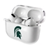 AudioSpice Collegiate Clear Cover for Apple AirPods Pro Case with Safety Cord - Michigan State Spartans
