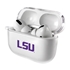 AudioSpice Collegiate Clear Cover for Apple AirPods Pro Case with Safety Cord - LSU Tigers
