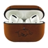 AudioSpice Collegiate Leather Cover for Apple AirPods Pro Case with Carabiner and Safety Cord - Arkansas Razorbacks
