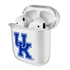 AudioSpice Collegiate Clear Cover for Apple AirPods Generation 1/2 Case with Safety Cord - Kentucky Wildcats

