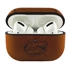 AudioSpice Collegiate Leather Cover for Apple AirPods Pro Case with Carabiner and Safety Cord - Florida Gators
