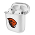 AudioSpice Collegiate Clear Cover for Apple AirPods Generation 1/2 Case with Safety Cord - Oregon State Beavers
