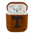 AudioSpice Collegiate Leather Cover for Apple AirPods Generation 1/2 Case with Carabiner and Safety Cord - Tennessee Volunteers
