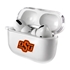 AudioSpice Collegiate Clear Cover for Apple AirPods Pro Case with Safety Cord - Oklahoma State Cowboys
