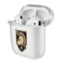 AudioSpice Collegiate Clear Cover for Apple AirPods Generation 1/2 Case with Safety Cord - West Point Black Knights
