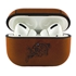 AudioSpice Collegiate Leather Cover for Apple AirPods Pro Case with Carabiner and Safety Cord - Navy Midshipmen
