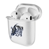 AudioSpice Collegiate Clear Cover for Apple AirPods Generation 1/2 Case with Safety Cord - Navy Midshipmen
