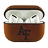AudioSpice Collegiate Leather Cover for Apple AirPods Pro Case with Carabiner and Safety Cord - Air Force Falcons
