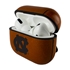 AudioSpice Collegiate Leather Cover for Apple AirPods Pro Case with Carabiner and Safety Cord - North Carolina Tar Heels
