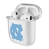 AudioSpice Collegiate Clear Cover for Apple AirPods Generation 1/2 Case with Safety Cord - North Carolina Tar Heels

