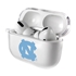 AudioSpice Collegiate Clear Cover for Apple AirPods Pro Case with Safety Cord - North Carolina Tar Heels
