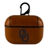 AudioSpice Collegiate Leather Cover for Apple AirPods Pro Case with Carabiner and Safety Cord - Oklahoma Sooners
