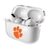 AudioSpice Collegiate Clear Cover for Apple AirPod Pro Case with Safety Cord - Clemson Tigers
