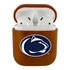 AudioSpice Collegiate Leather Cover for Apple AirPods Generation 1/2 Case with Carabiner and Safety Cord - Penn State Nittany Lions
