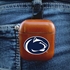 AudioSpice Collegiate Leather Cover for Apple AirPods Generation 1/2 Case with Carabiner and Safety Cord - Penn State Nittany Lions
