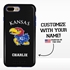 Collegiate Case for iPhone 7 Plus / 8 Plus  – Hybrid Kansas Jayhawks - Personalized
