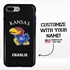 Collegiate Case for iPhone 7 Plus / 8 Plus  – Hybrid Kansas Jayhawks - Personalized
