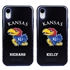 Collegiate Case for iPhone XR  – Hybrid Kansas Jayhawks - Personalized
