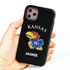 Collegiate Case for iPhone 11 Pro Max  – Hybrid Kansas Jayhawks - Personalized
